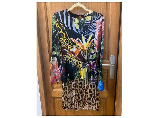 Hermoso vestido de Roberto Cavalli Multicolor - vista 2