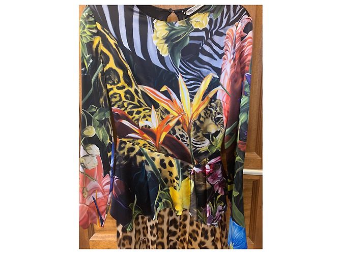 Hermoso vestido de Roberto Cavalli Multicolor - vista 5