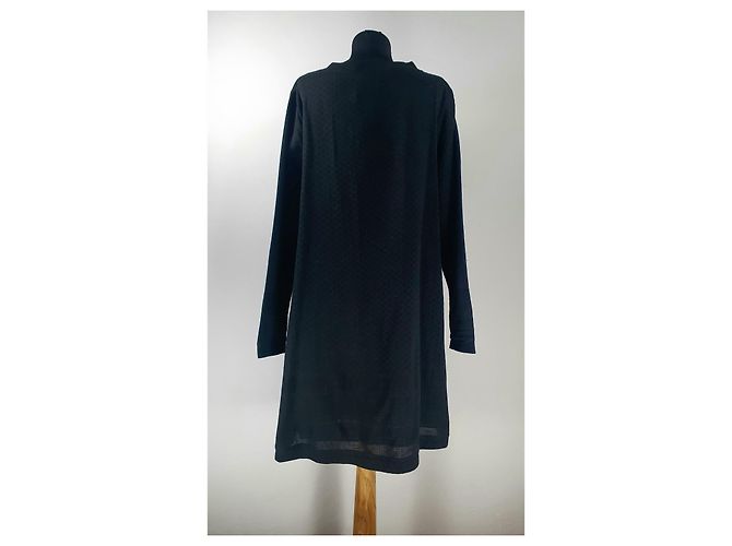 Vestido de algodón negro Cecilie Copenhagen - vista 4