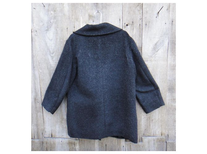 Burberry lana / mohair / alpaca / t 38 /40 Gris antracita - vista 2
