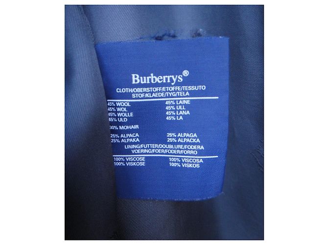 Burberry lana / mohair / alpaca / t 38 /40 Gris antracita - vista 6
