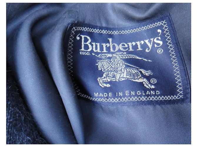Burberry lana / mohair / alpaca / t 38 /40 Gris antracita - vista 7