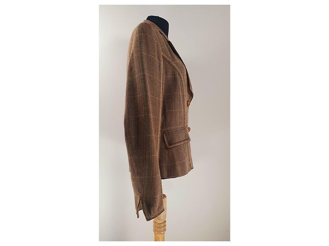 Luisa Cerano Blazer aus Wolle Mehrfarben - Ansicht 3