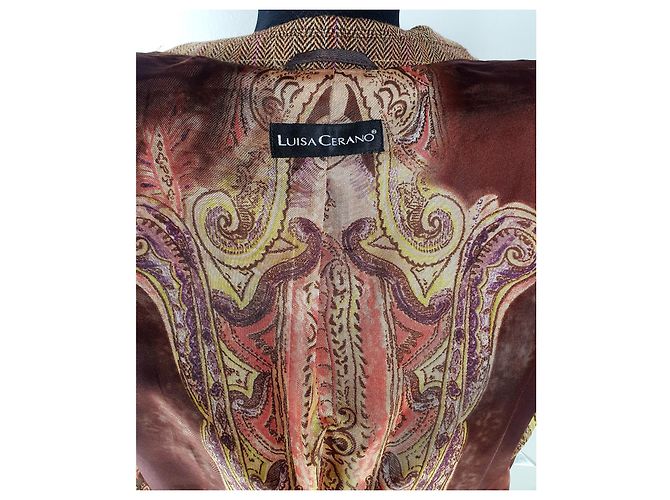 Luisa Cerano Blazer aus Wolle Mehrfarben - Ansicht 6