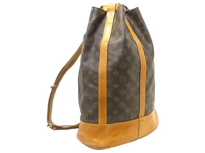 Louis Vuitton Brown Monogram Randonnee GM Marrone - vista 2