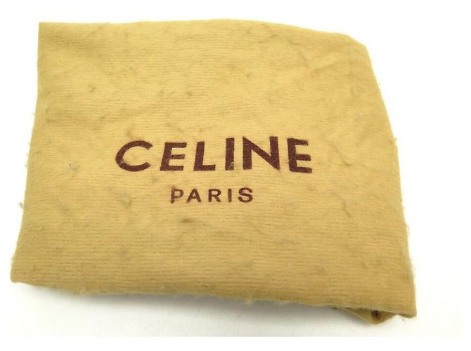 Céline VINTAGE CELINE HANDTASCHE MIT KNOTENVERSCHLUSS IN SCHWARZER LEDERHANDTASCHE - Ansicht 16