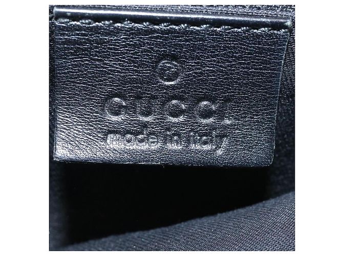 GUCCI GG Canvas Umhängetasche Schwarz Auth fm1113 - Ansicht 11