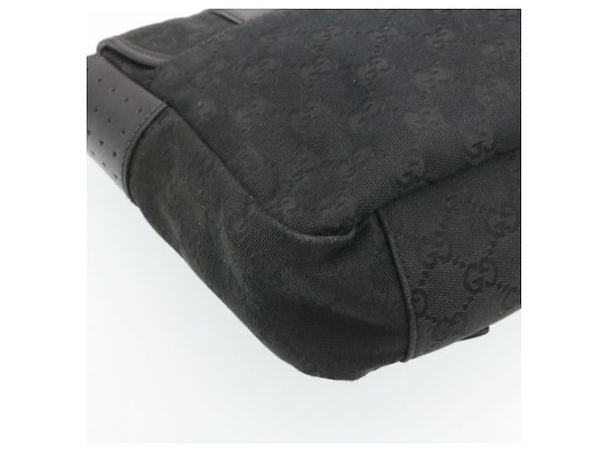GUCCI GG Canvas Umhängetasche Schwarz Auth fm1113 - Ansicht 16