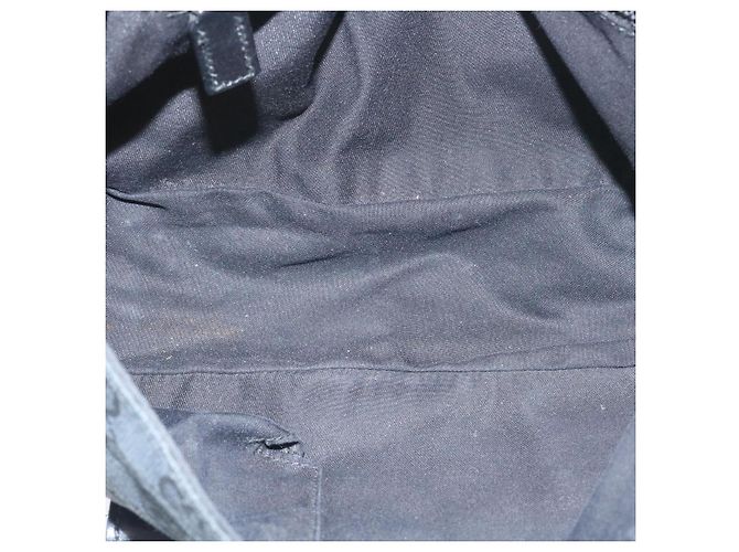 GUCCI GG Canvas Umhängetasche Schwarz Auth fm1113 - Ansicht 9