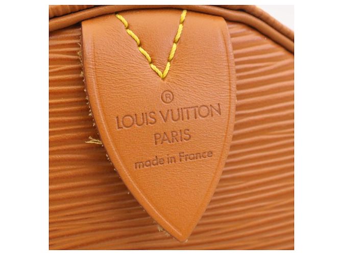 Louis Vuitton Epi Keepall 50 Borsa Boston Marrone M42968 LV Aut pt167 - vista 10