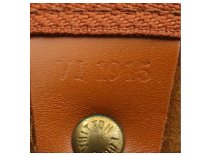 Louis Vuitton Epi Keepall 50 Borsa Boston Marrone M42968 LV Aut pt167 - vista 12
