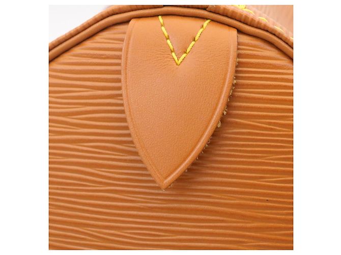Louis Vuitton Epi Keepall 50 Borsa Boston Marrone M42968 LV Aut pt167 - vista 17