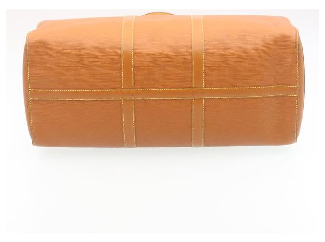 Louis Vuitton Epi Keepall 50 Borsa Boston Marrone M42968 LV Aut pt167 - vista 5