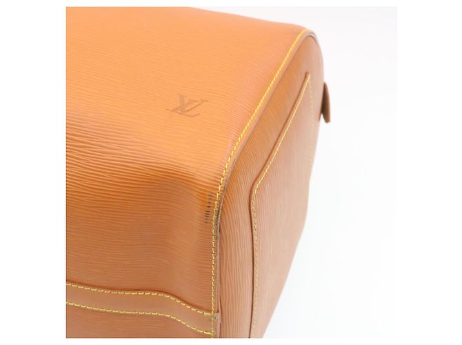 Louis Vuitton Epi Keepall 50 Borsa Boston Marrone M42968 LV Aut pt167 - vista 9