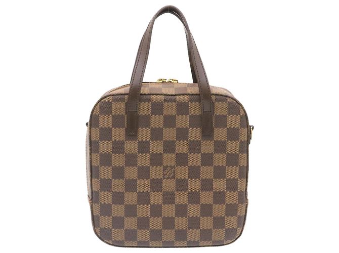 LOUIS VUITTON Borsa a mano Damier Ebene Spontini SP N. ordine48021 LV Auth knn072 - vista 13