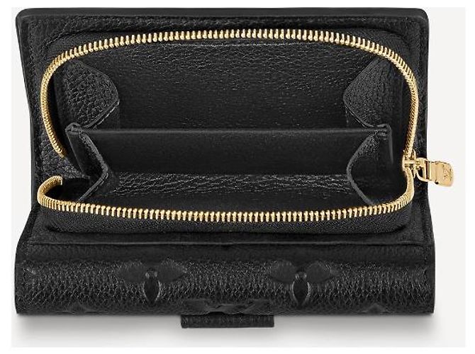 Cartera Louis Vuitton Metis Compacta Cuero Negro Empreinte - vista 4