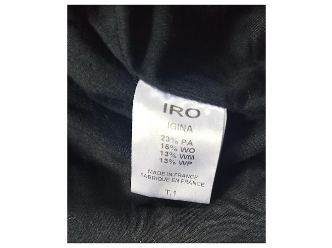 Iro Iron Jacket Anthrazit Wolle Anthrazitgrau - Ansicht 7