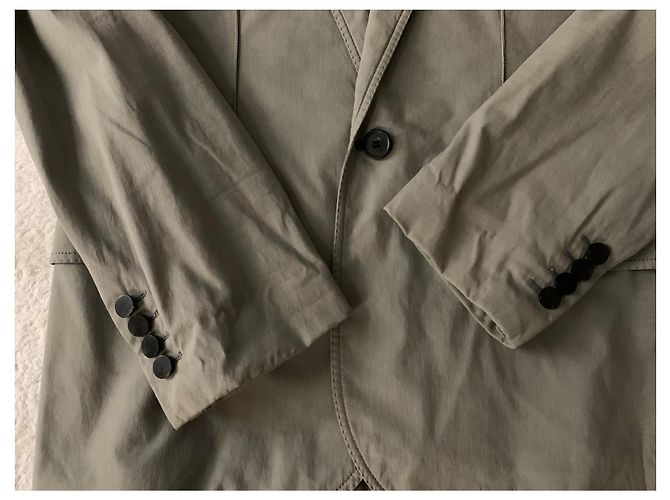 Lanvin Baumwollblazer Hellgrün - Ansicht 3