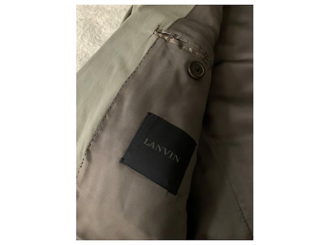 Lanvin Baumwollblazer Hellgrün - Ansicht 4