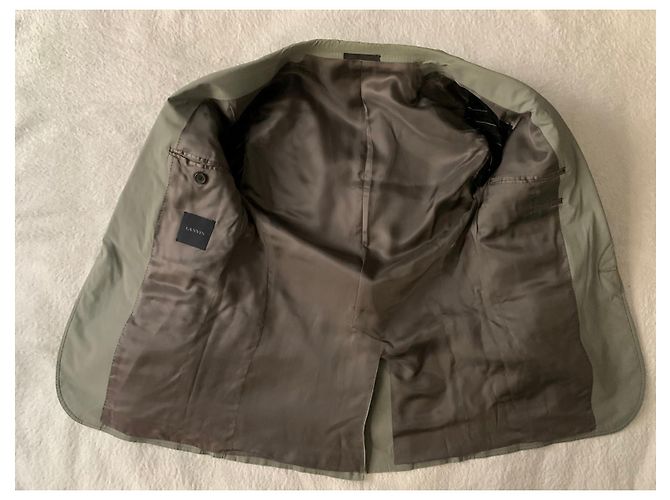 Lanvin Baumwollblazer Hellgrün - Ansicht 5