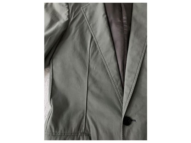 Lanvin Baumwollblazer Hellgrün - Ansicht 7
