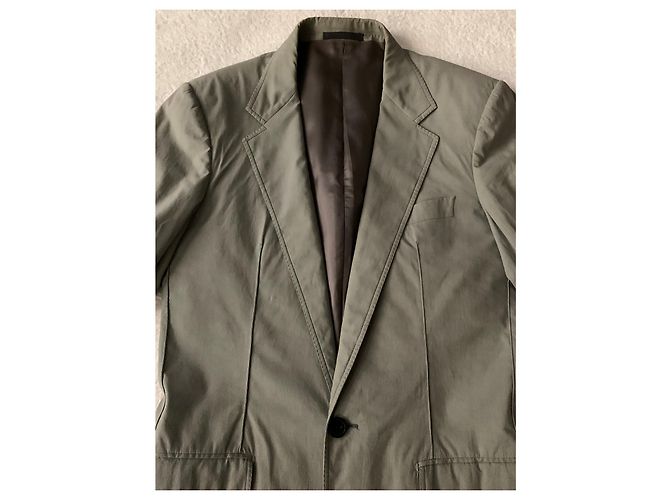 Lanvin Baumwollblazer Hellgrün - Ansicht 8