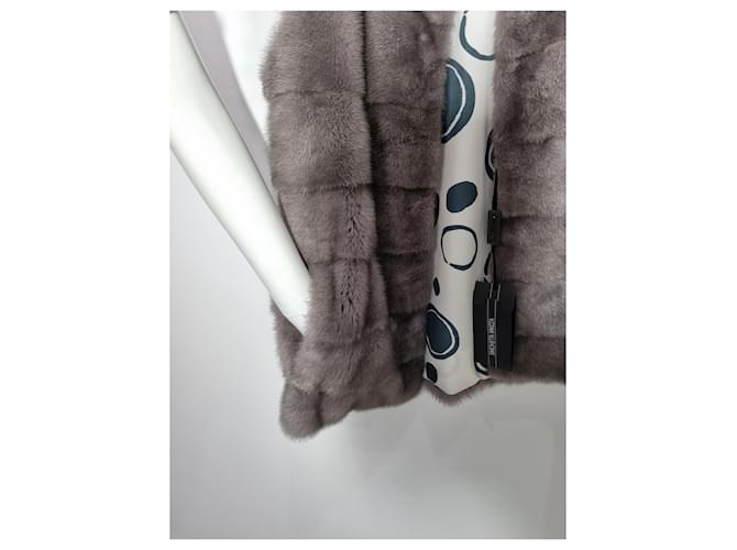 Chaleco Simonetta Ravizza visón Gris antracita - vista 7