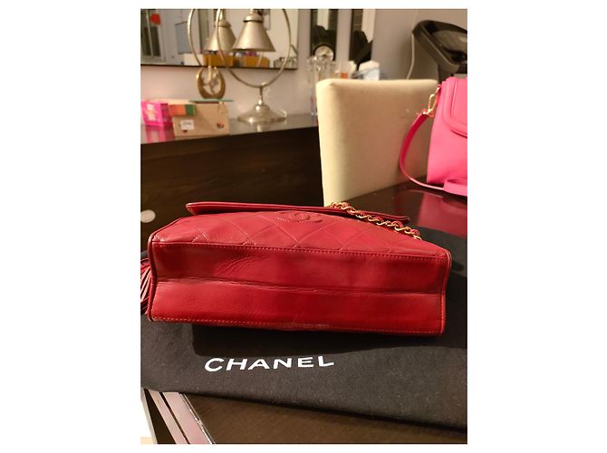 Borsa Chanel in tessuto nero - vista 4