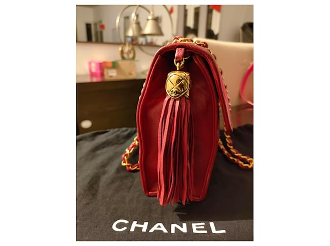 Borsa Chanel in tessuto nero - vista 5