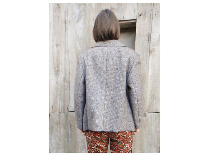 Autre Marque jaqueta vintage Pauw Amsterdam t 46 Marrom - view 4