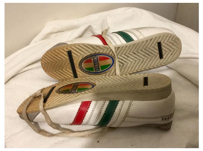 Dolce & Gabbana Italia Sneaker Leder weiß grün rot - Ansicht 2
