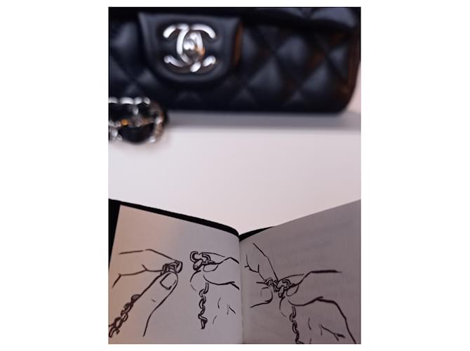 Timeless Borsa mini classica con patta Chanel Nero - vista 10