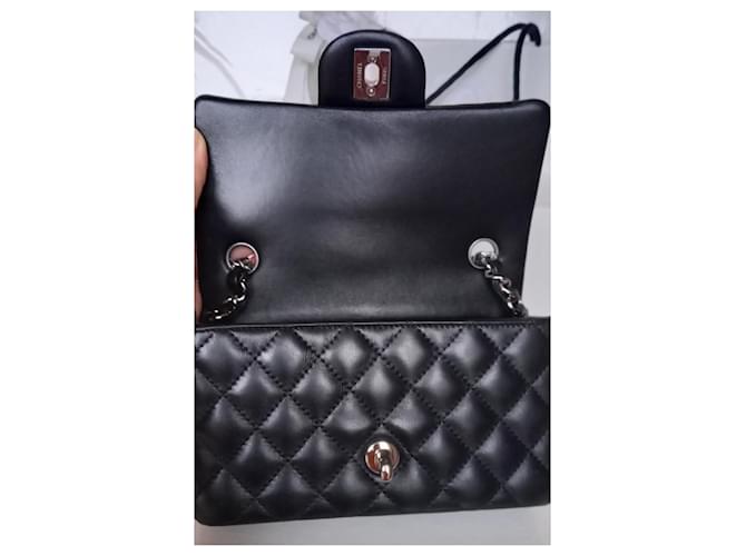 Timeless Borsa mini classica con patta Chanel Nero - vista 2