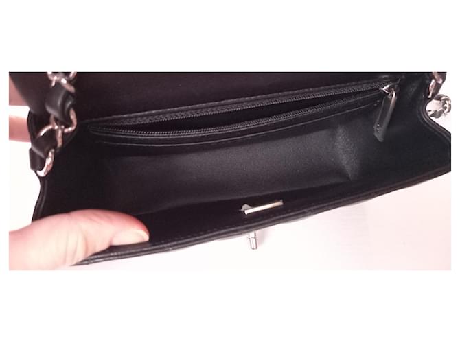 Timeless Borsa mini classica con patta Chanel Nero - vista 5