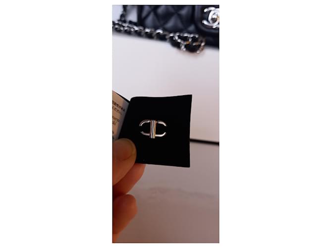 Timeless Borsa mini classica con patta Chanel Nero - vista 8
