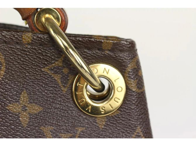 Louis Vuitton Monogram Artsy MM Hobo Bag mit geflochtenem Griff 2l14 - Ansicht 3