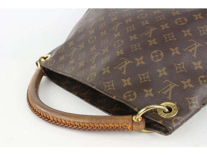 Louis Vuitton Monogram Artsy MM Hobo Bag mit geflochtenem Griff 2l14 - Ansicht 8