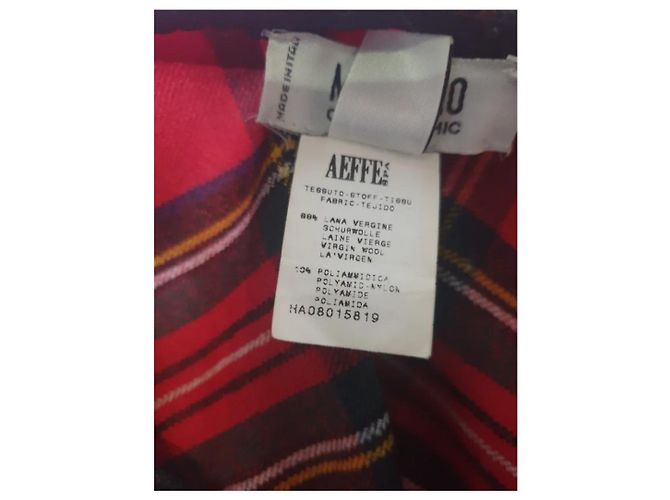 Moschino Cheap And Chic Bustier tartan  Moschino Cheap & Chip Multicolor - vista 10
