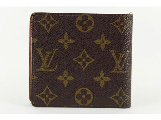 Louis Vuitton Monogram Slender Multiple Marco Florin Men's Bifold Wallet 3l14 - view 7