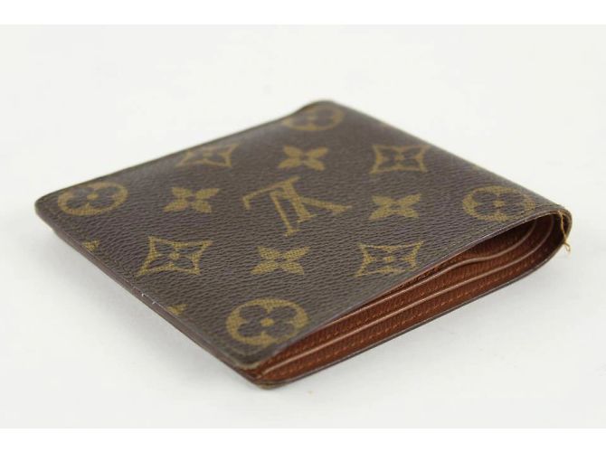 Louis Vuitton Monogram Slender Multiple Marco Florin Men's Bifold Wallet 3l14 - view 8
