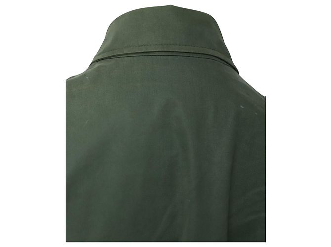 Jaqueta Mackintosh Skite Field em algodão verde - vista 10