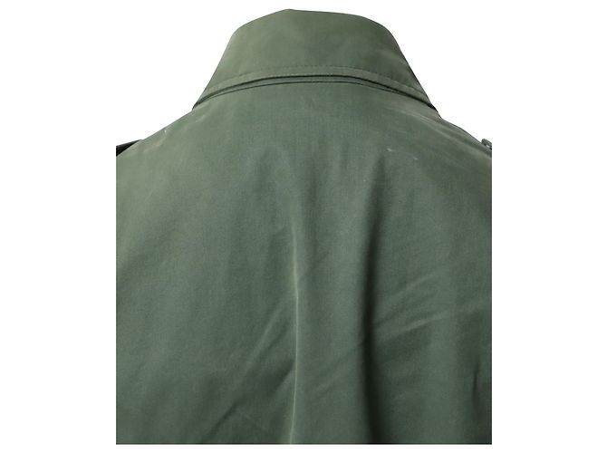 Jaqueta Mackintosh Skite Field em algodão verde - vista 11