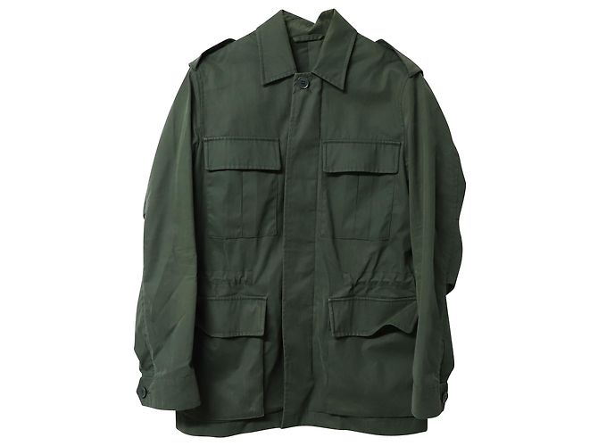 Jaqueta Mackintosh Skite Field em algodão verde - vista 3