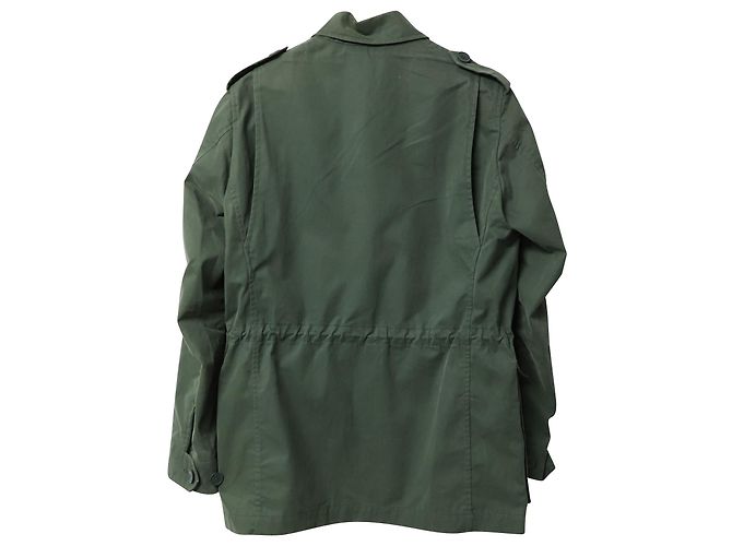 Jaqueta Mackintosh Skite Field em algodão verde - vista 5