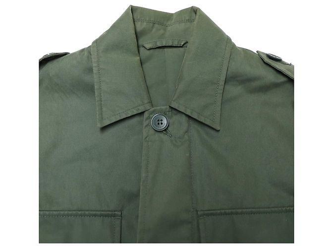 Jaqueta Mackintosh Skite Field em algodão verde - vista 6