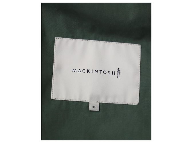 Jaqueta Mackintosh Skite Field em algodão verde - vista 7