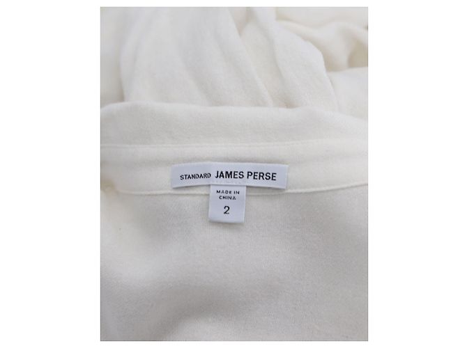 Autre Marque VESTIDO CAMISERO JAMES PERSE Blanco Crudo - vista 3
