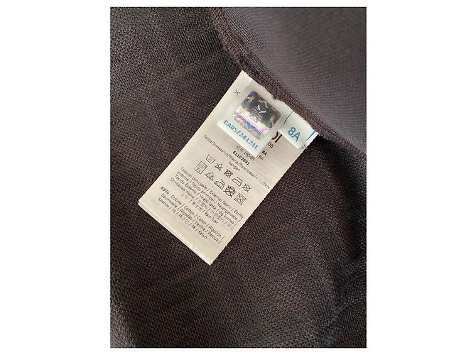 ENSEMBLE SURVÊTEMENT JOGGING FENDI MARRON ARGENTÉ COMME NEUF - vue 4