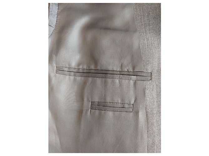 Autre Marque Grey Wool Blazer Jacket Men - view 14