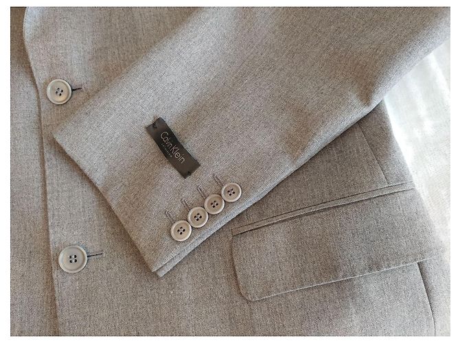 Autre Marque Grey Wool Blazer Jacket Men - view 6